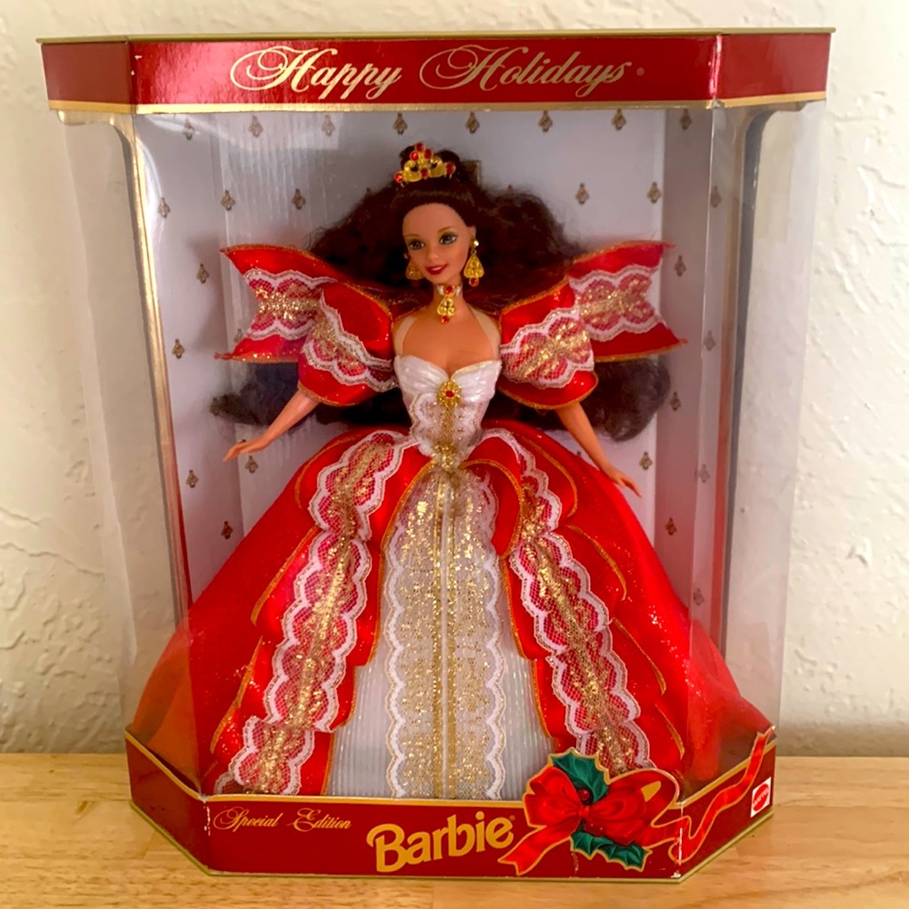 1997 Happy Holidays Barbie.